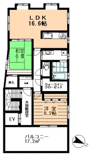 芦田ビル【3階】の間取り