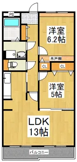 Grace GardenA【3階】の間取り