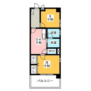 城西FUJIマンション【2階】の間取り