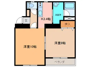 ビストロ【1階】の間取り