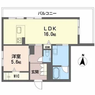 コンフォート桜山【3階】の間取り