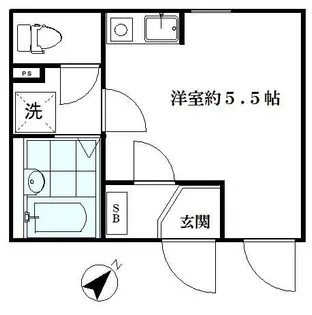Maison de YUAN 北赤羽【1階】の間取り