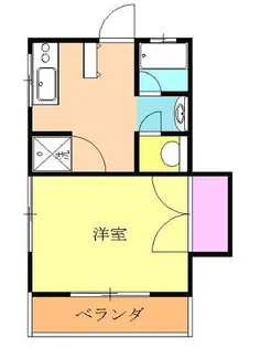 コーポ丸和【1階】の間取り