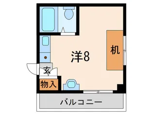 プチハイム【3階】の間取り