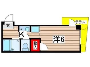 エクセル松島【1階】の間取り