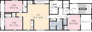 Sorriso【3階】の間取り