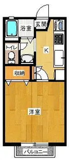 ジュネスNanba【2階】の間取り