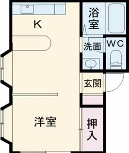 シティハイツ茂呂【1階】の間取り