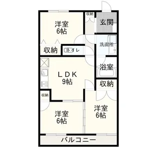 北町三和ビル【3階】の間取り