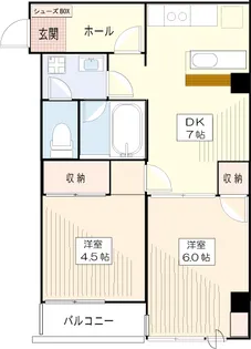 バルサ・ハイム【1階】の間取り