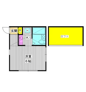 東京都練馬区豊玉上1【アパート】の間取り