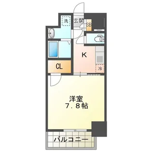 S‐RESIDENCE四日市安島aloggio【5階】の間取り