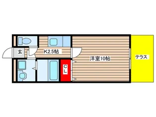 メゾンフル-ル【1階】の間取り