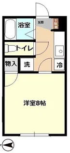アルカディア総社【2階】の間取り
