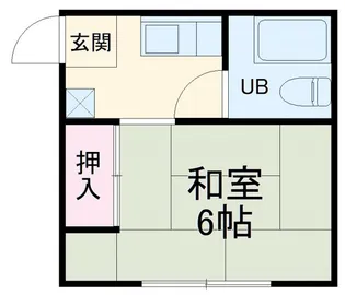 井上ハイツ【3階】の間取り