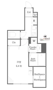 マキ代々木【1階】の間取り