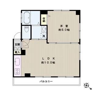 西片2丁目マンション【3階】の間取り