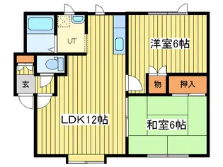 クレスト41【3階】の間取り