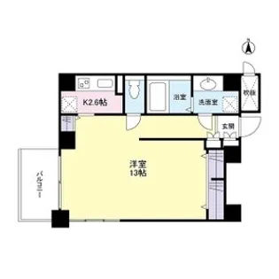 スタイリオ恵比寿SKY【3階】の間取り