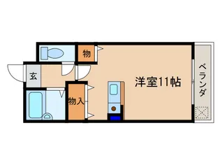 スペ-スアジョンス【3階】の間取り