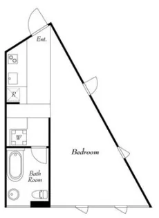 WEEKEND HOUSE ALLEY【2階】の間取り