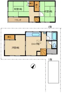 千葉県千葉市花見川区宮野木台3【一戸建】の間取り