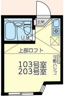 ユナイト根岸ジャトラ【1階】の間取り