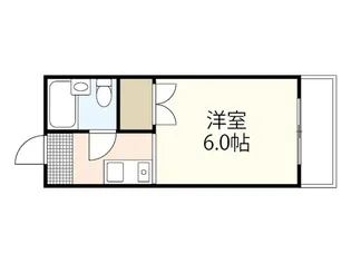 創和ハイツ【3階】の間取り