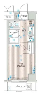 メインステージ目黒南【4階】の間取り