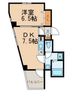 東京都台東区清川2【マンション】の間取り