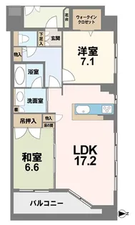 アパガーデンパレス高崎【11階】の間取り