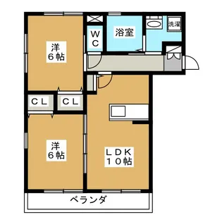 PRIMAL JUPITER【1階】の間取り