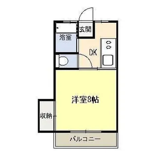 藤井コーポ【4階】の間取り