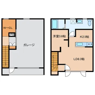 BASE G~ベースジー~の間取り