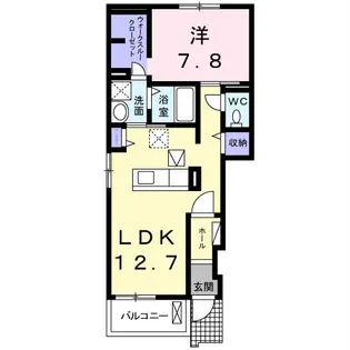 愛知県蒲郡市水竹町東脇島【アパート】の間取り