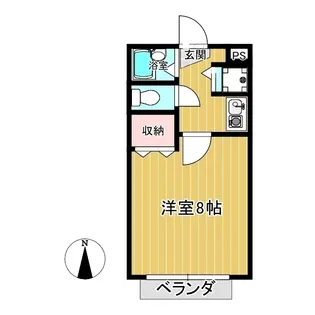 ブールバール北園【2階】の間取り