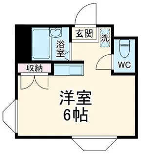 ネサンス【3階】の間取り