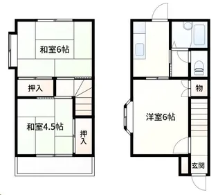 千代田ハイツ【1階】の間取り