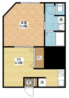Avenir本尾【2階】の間取り