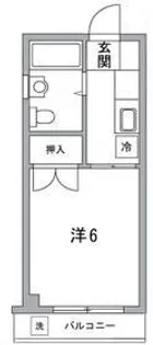 イモン・コーポ【4階】の間取り