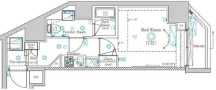 ラフィスタ新小岩II【1階】の間取り