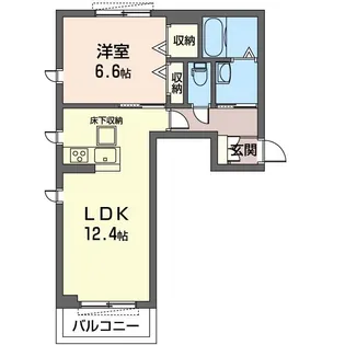 グランドミールE【1階】の間取り