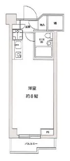 三越ゼームス坂マンション【1階】の間取り