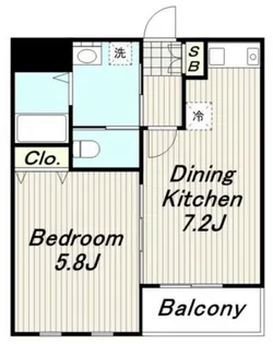 epicせいせき【1階】の間取り