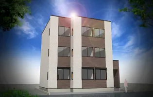 ハーモニーテラス六町IV【3階】の外観