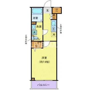 クレヴィスタ練馬武蔵関【2階】の間取り