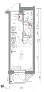 AZEST阪東橋II【2階】の間取り
