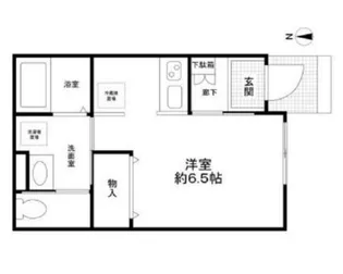 北新宿2ー5ー33【1階】の間取り