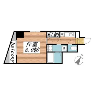 メゾン・ド・ヴィレ白金台【3階】の間取り