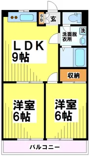 東京都調布市菊野台3【マンション】の間取り